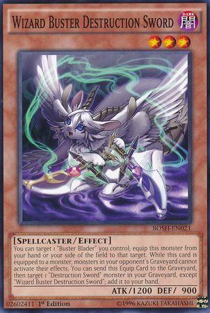 Wizard Buster Destruction Sword [1st Edition] BOSH-EN021