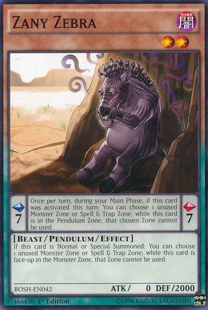 Zany Zebra [1st Edition] BOSH-EN042