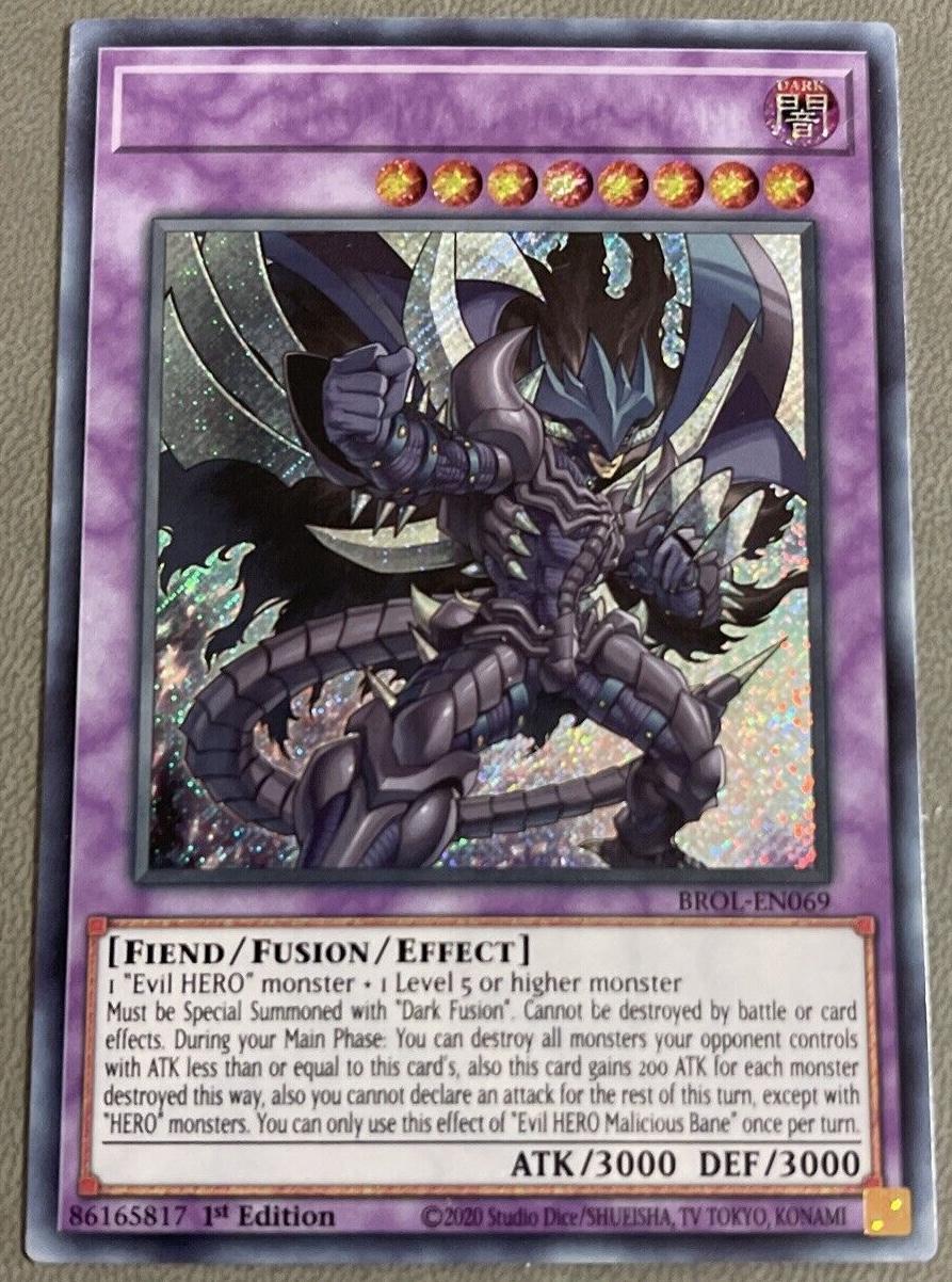 Evil HERO Malicious Bane [Misprint] BROL-EN069