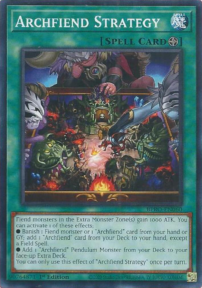 Archfiend Strategy BPRO-EN060