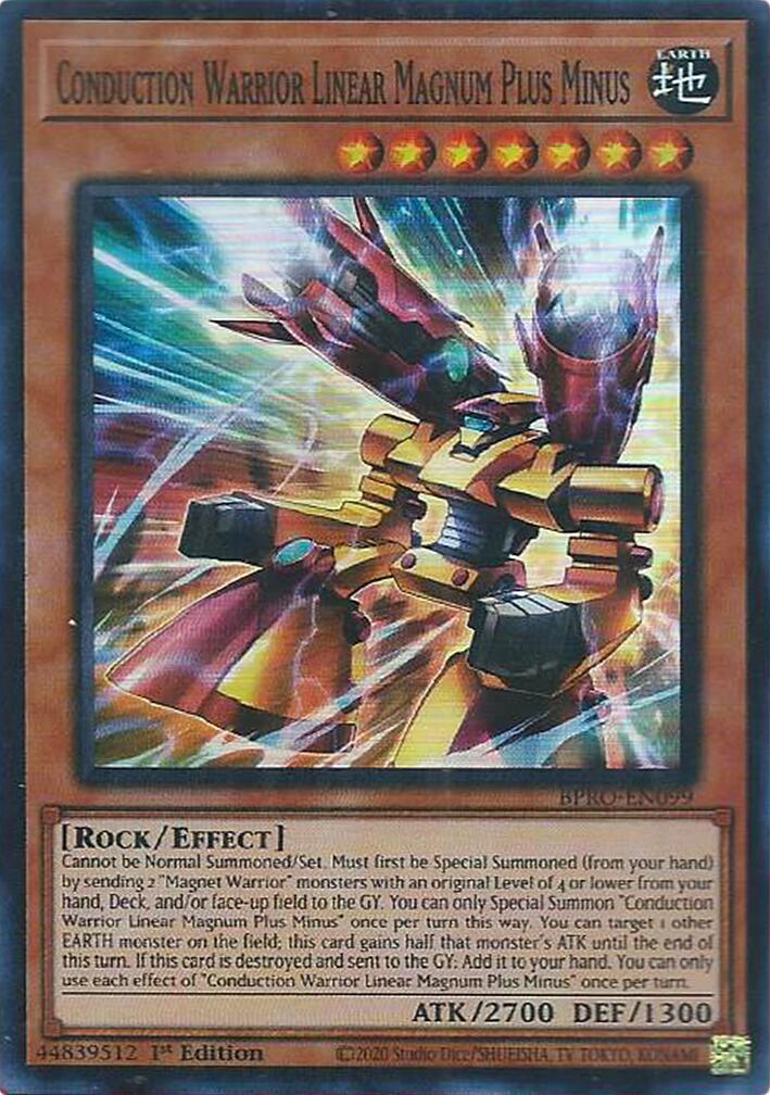 Conduction Warrior Linear Magnum Plus Minus BPRO-EN099