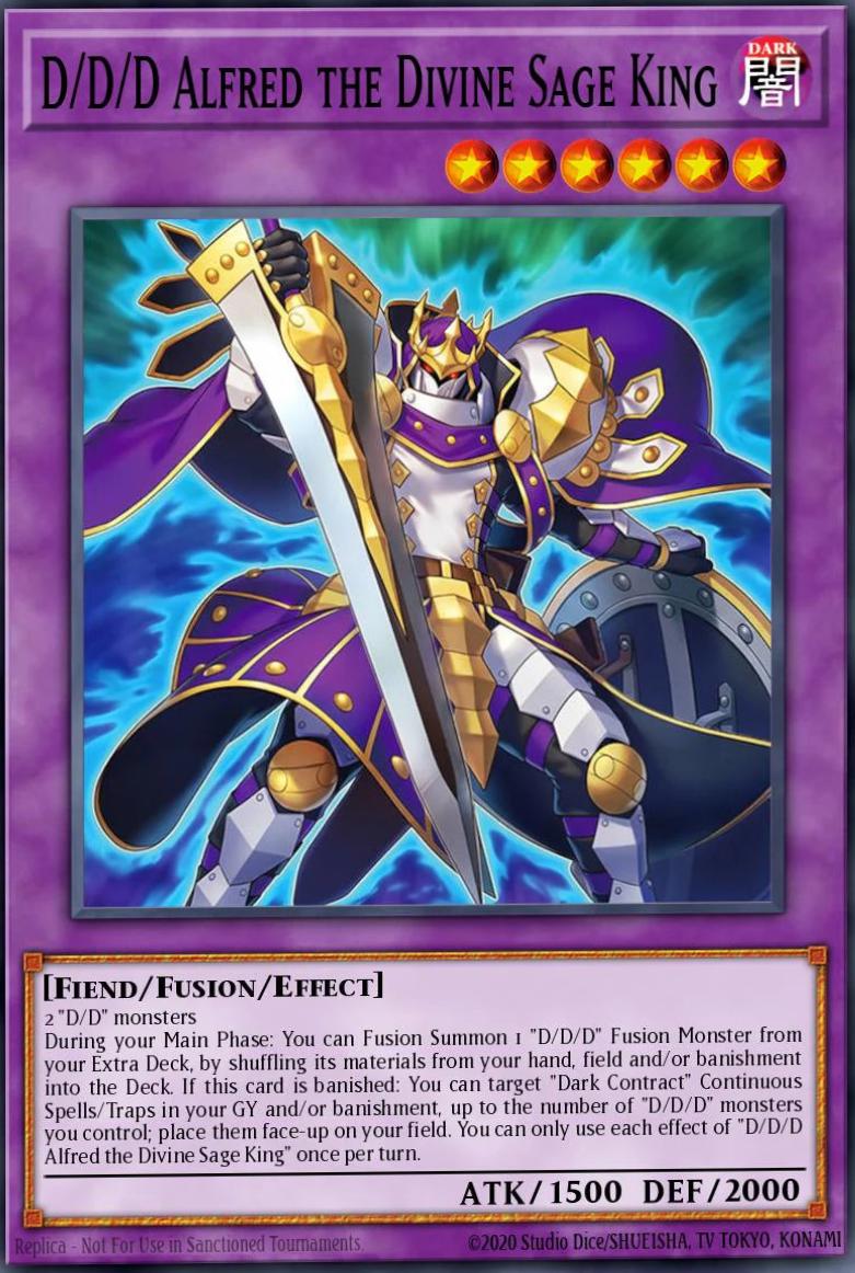 D/D/D Alfred the Divine Sage King BPRO-EN033