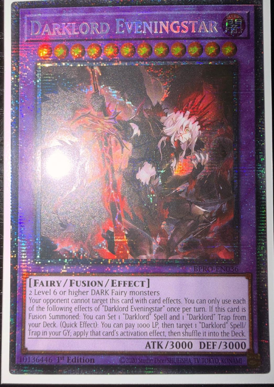 Darklord Eveningstar [Starlight Rare] BPRO-EN036