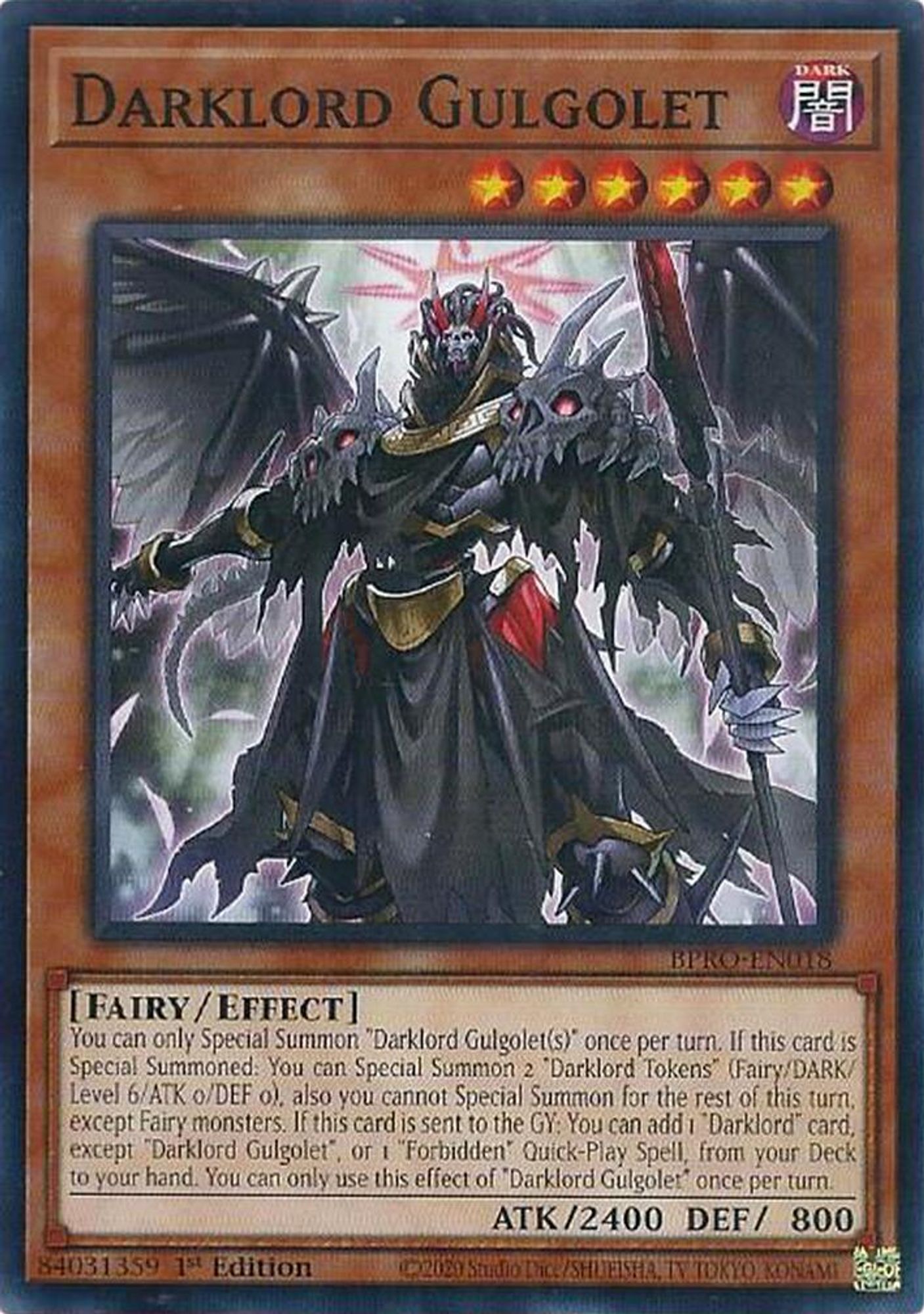 Darklord Gulgolet BPRO-EN018