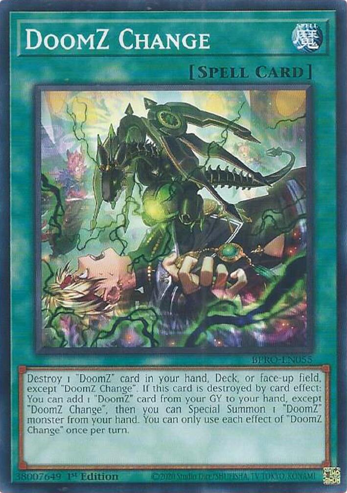 DoomZ Change BPRO-EN055