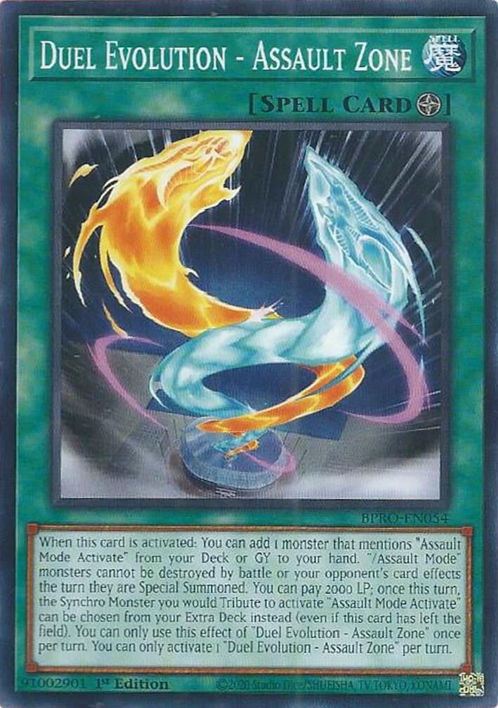 Duel Evolution - Assault Zone BPRO-EN054