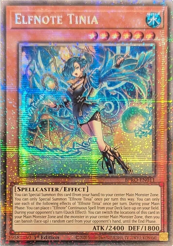 Elfnote Tinia [Starlight Rare] BPRO-EN011