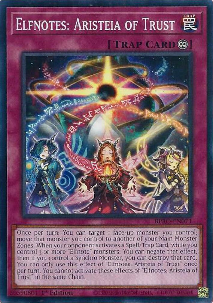 Elfnotes: Aristeia of Trust BPRO-EN071