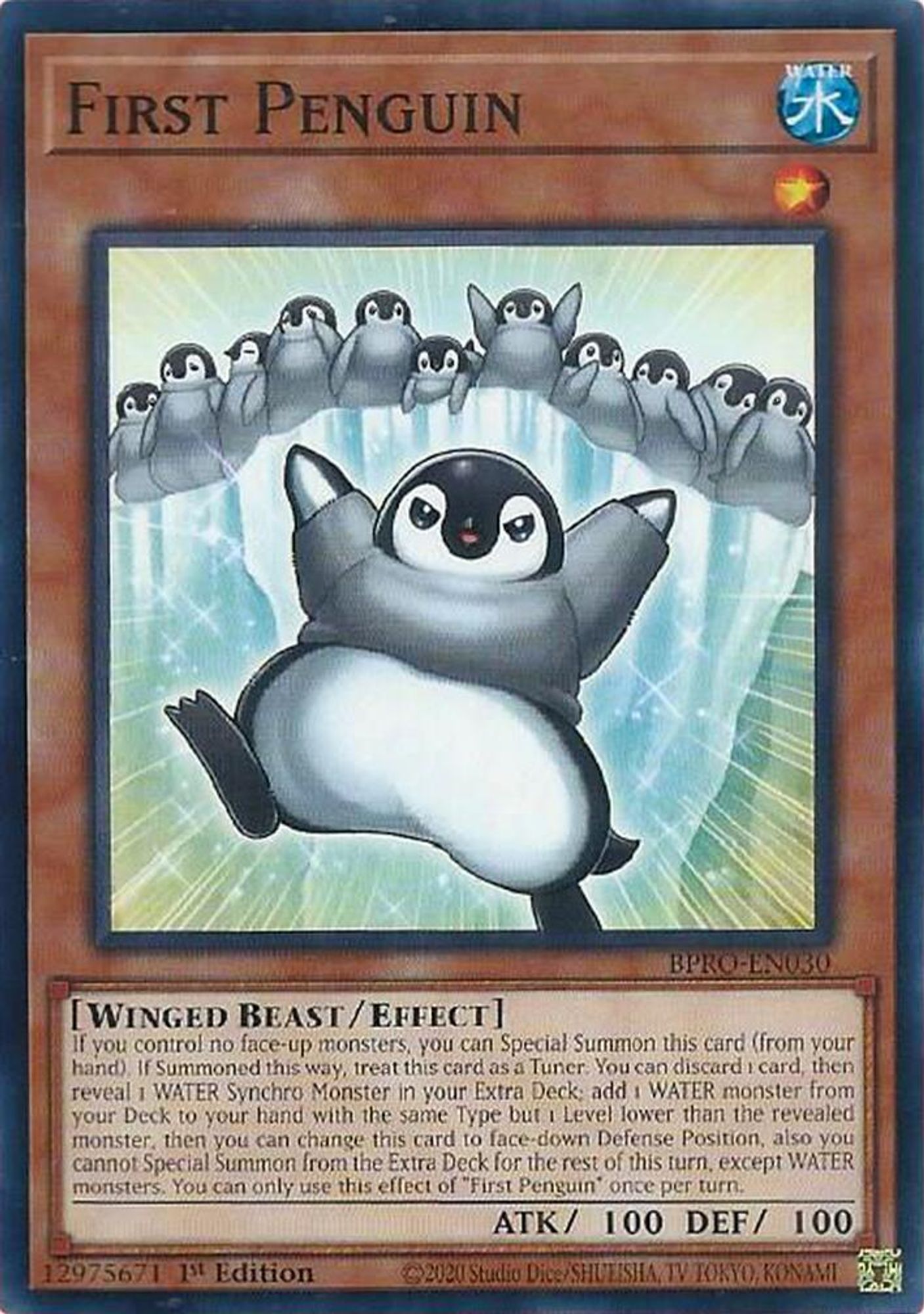 First Penguin BPRO-EN030