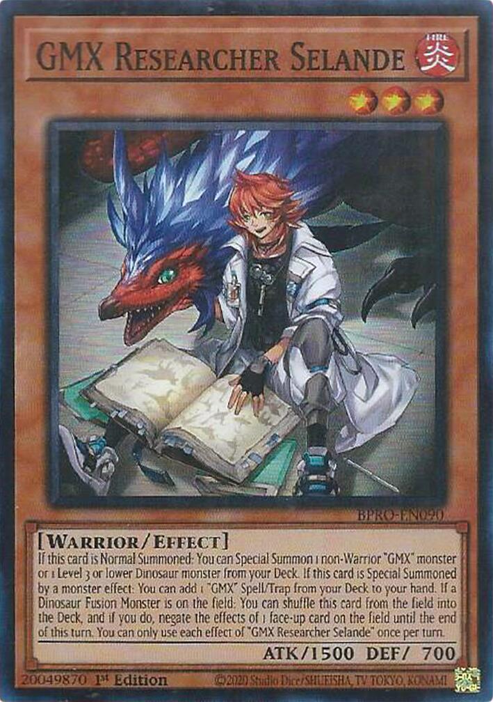 GMX Researcher Selande BPRO-EN090