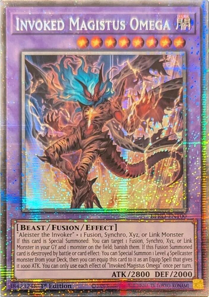 Invoked Magistus Omega [Starlight Rare] BPRO-EN100