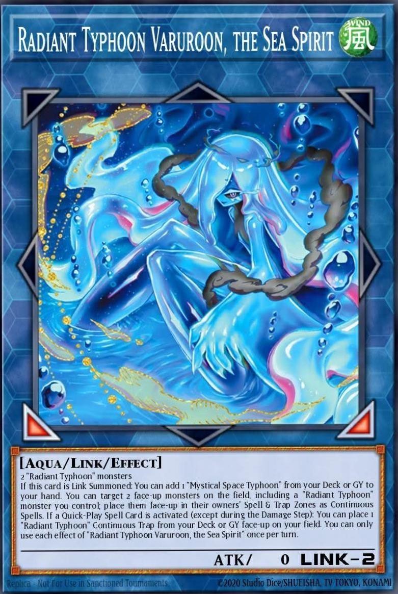 Radiant Typhoon Varuroon, the Marine Eidolon [Starlight Rare] BPRO-EN049