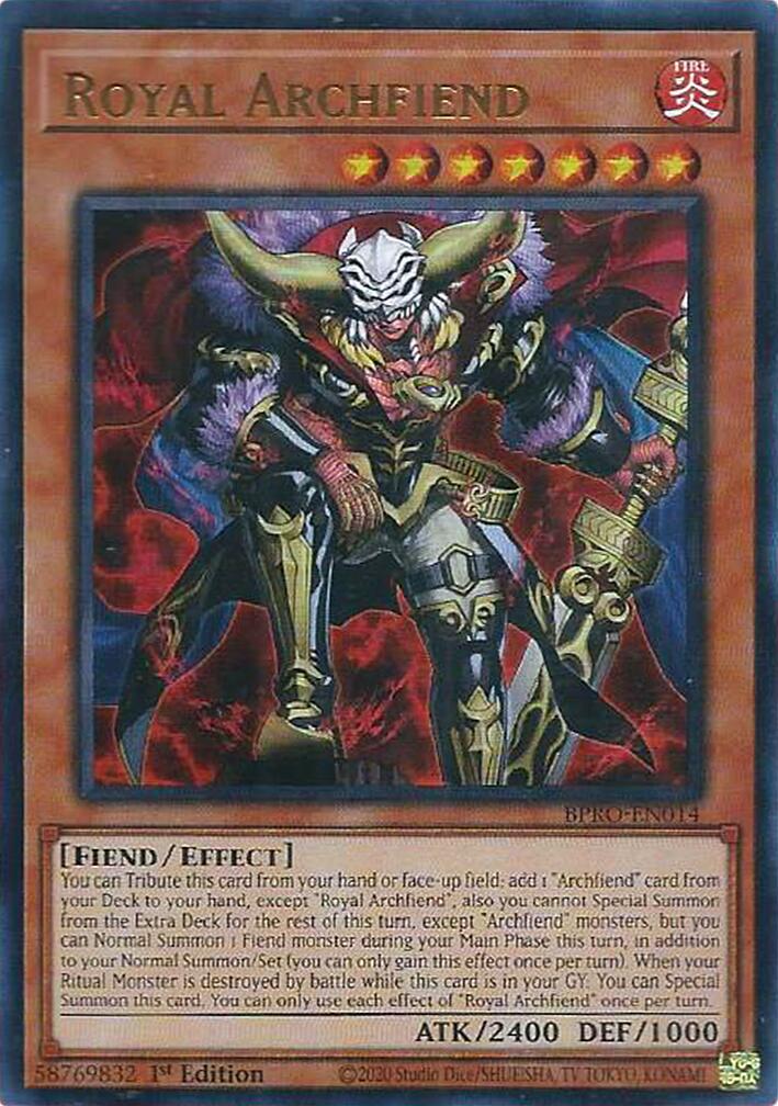 Royal Archfiend BPRO-EN014