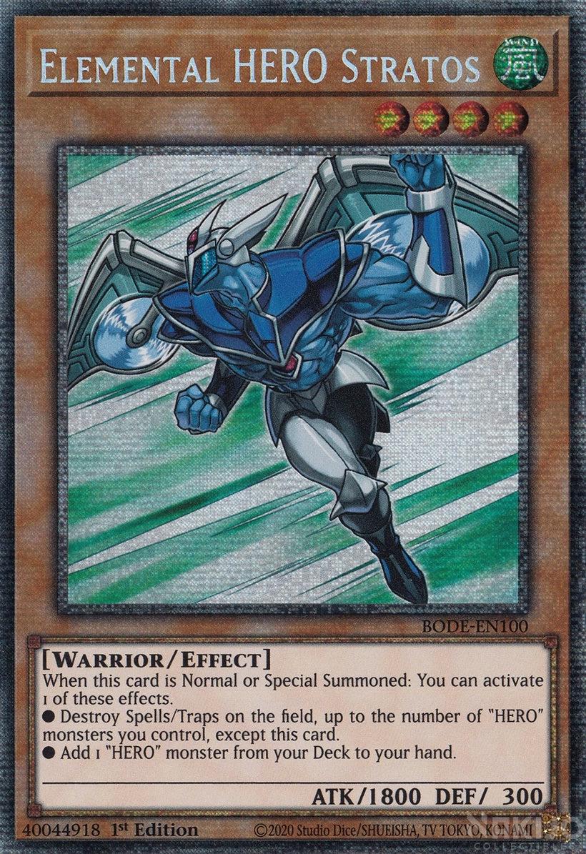 Elemental HERO Stratos [1st Edition] BODE-EN100