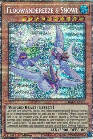 Floowandereeze & Snowl [Starlight Rare 1st Edition] BODE-EN012