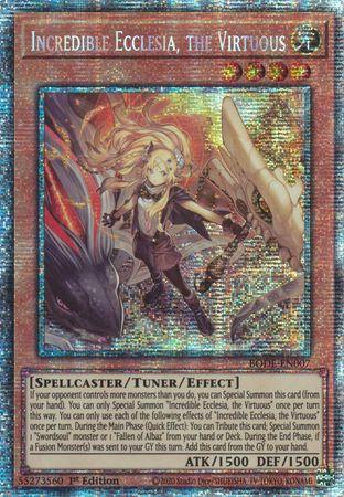 Incredible Ecclesia, the Virtuous [Starlight Rare 1st Edition] BODE-EN007