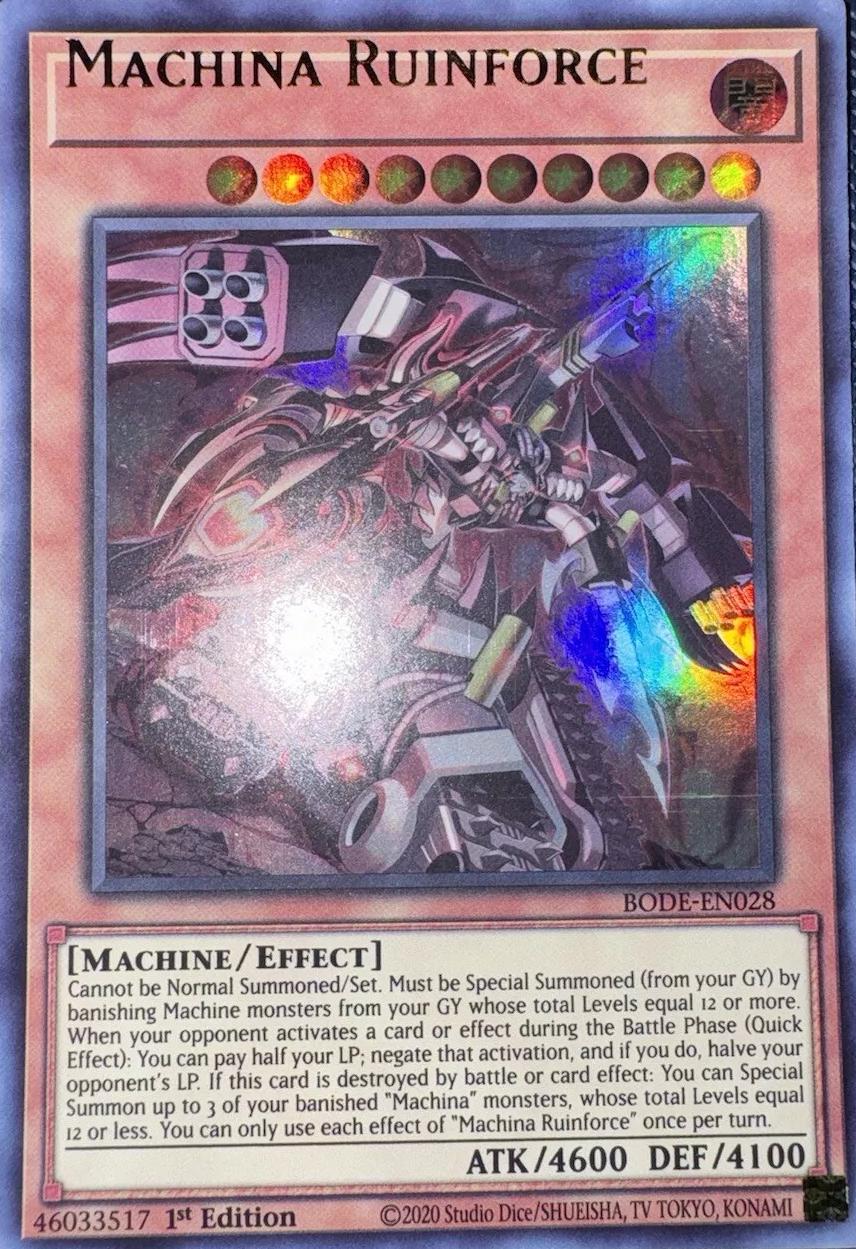 Machina Ruinforce [Misprint] BODE-EN028
