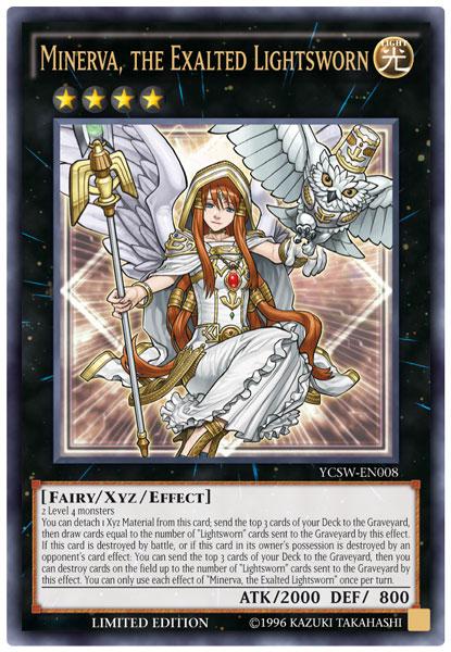 Minerva, the Exalted Lightsworn YCSW-EN008