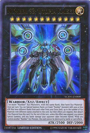 Number 93: Utopia Kaiser [Ultra Rare] YCSW-EN009