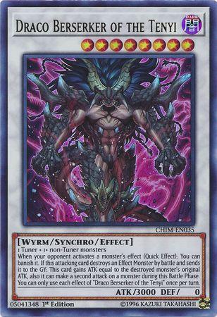 Draco Berserker of the Tenyi [1st Edition] CHIM-EN035