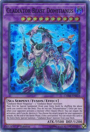 Gladiator Beast Domitianus [1st Edition] CHIM-EN033