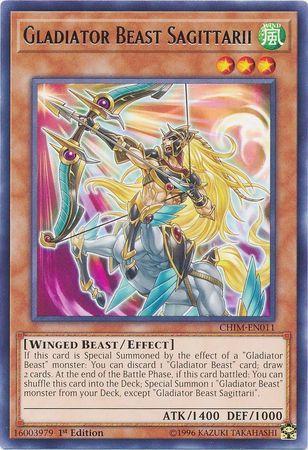 Gladiator Beast Sagittarii [1st Edition] CHIM-EN011