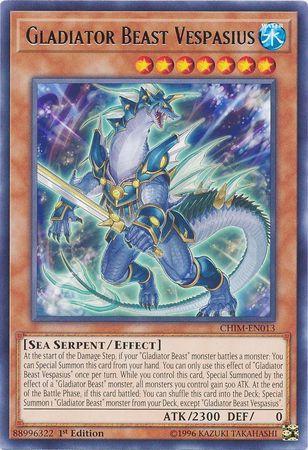 Gladiator Beast Vespasius [1st Edition] CHIM-EN013