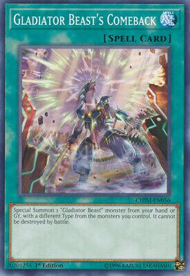 Gladiator Beast's Comeback [1st Edition] CHIM-EN056