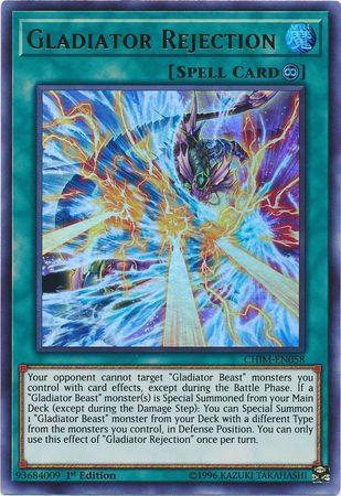 Gladiator Rejection [1st Edition] CHIM-EN058