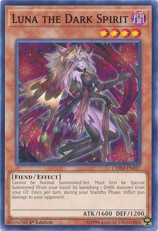 Luna the Dark Spirit [1st Edition] CHIM-EN027