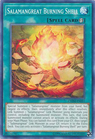 Salamangreat Burning Shell CHIM-EN051