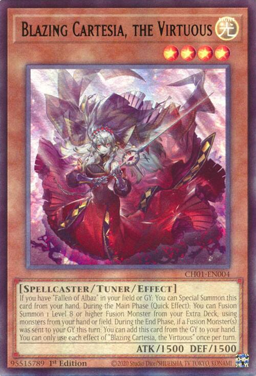 Blazing Cartesia, the Virtuous CH01-EN004