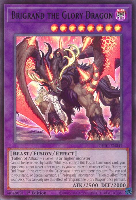 Brigrand the Glory Dragon CH01-EN047