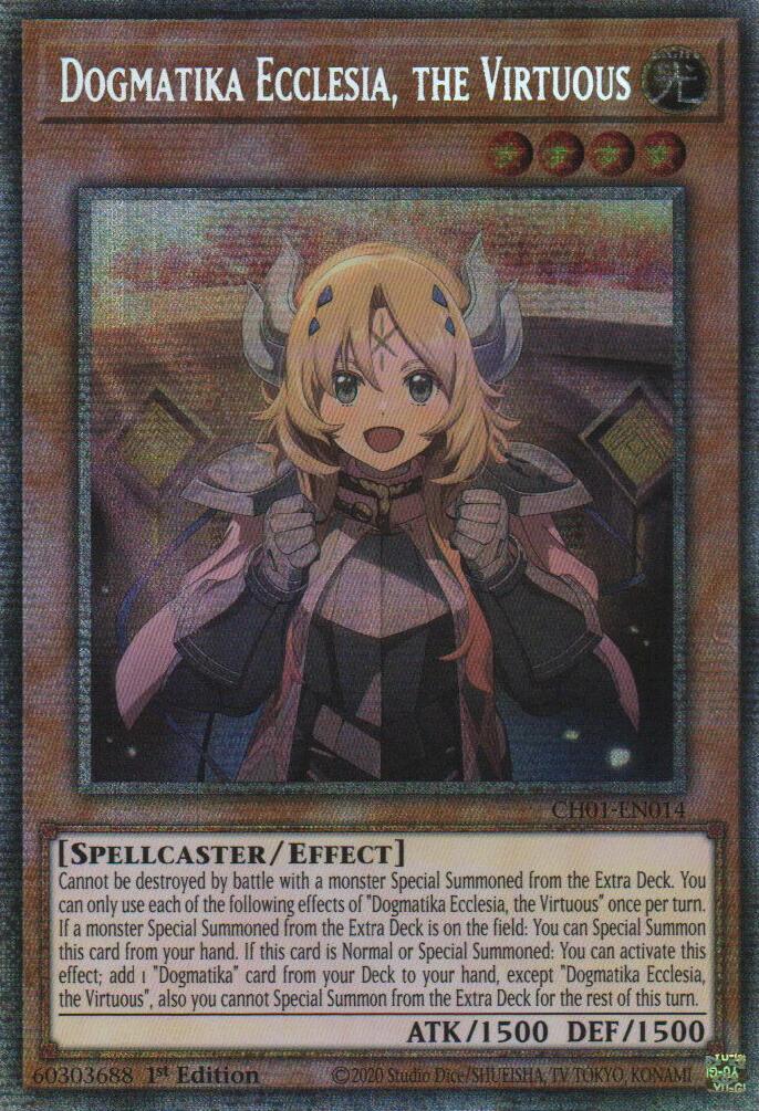 Dogmatika Ecclesia, the Virtuous [Starlight Rare] CH01-EN014