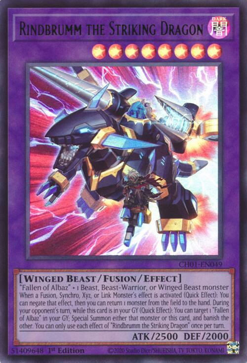 Rindbrumm the Striking Dragon CH01-EN049
