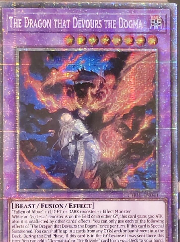 The Dragon that Devours the Dogma [Starlight Rare] CH01-EN041