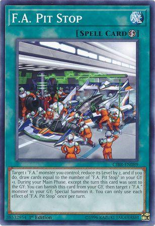 F.A. Pit Stop [1st Edition] CIBR-EN089