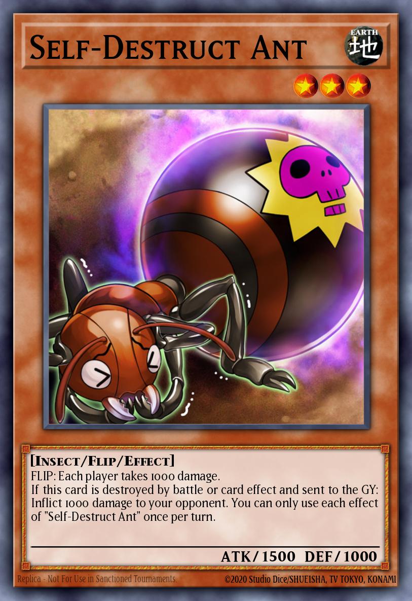 Self-Destruct Ant [1st Edition] CIBR-EN035