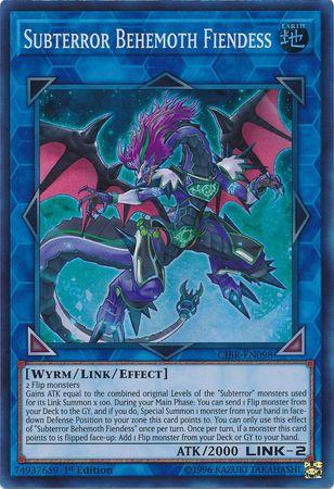Subterror Behemoth Fiendess [1st Edition] CIBR-EN098