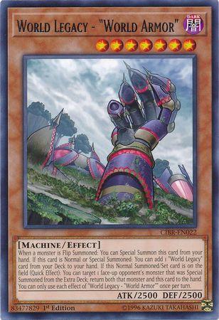 World Legacy - World Armor [1st Edition] CIBR-EN022