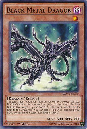 Black Metal Dragon [1st Edition] CORE-EN022