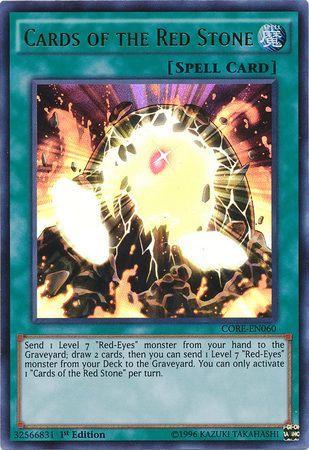 Cards of the Red Stone [1st Edition] CORE-EN060