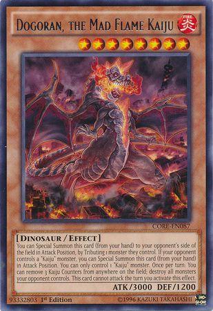 Dogoran, the Mad Flame Kaiju [1st Edition] CORE-EN087