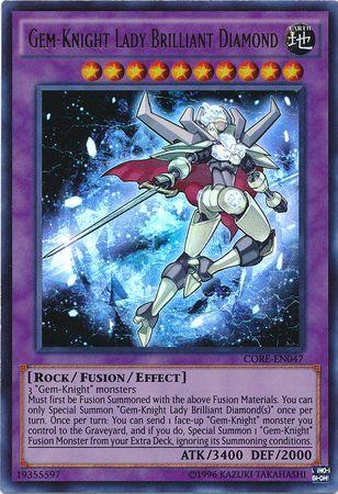 Gem-Knight Lady Brilliant Diamond CORE-EN047
