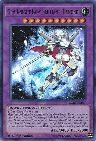 Gem-Knight Lady Brilliant Diamond [1st Edition] CORE-EN047