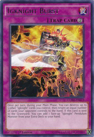 Igknight Burst [1st Edition] CORE-EN073