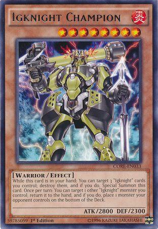 Igknight Champion [1st Edition] CORE-EN033