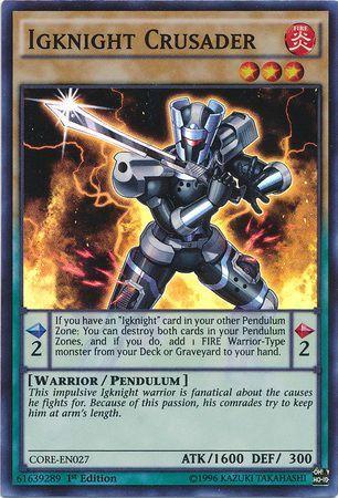 Igknight Crusader [1st Edition] CORE-EN027