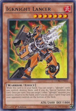 Igknight Lancer [1st Edition] CORE-EN032