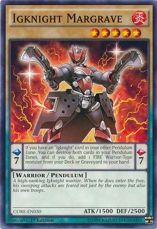 Igknight Margrave [1st Edition] CORE-EN030